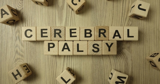 letters spelling cerebral palsy